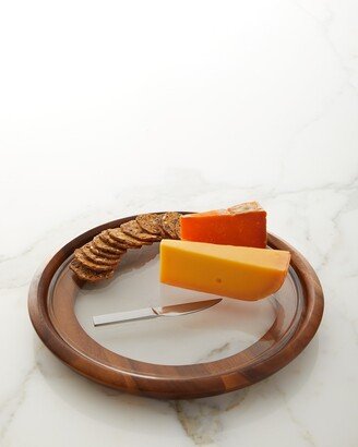 Cooper Cheese Tray with Knife