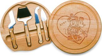 Mickey Minnie Mouse 5 Piece Circo Cheese Cutting Board Tools Set