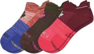 Men's Lightweight Running Ankle Sock 3-Pack - Cherry Mix - XL - Athletic