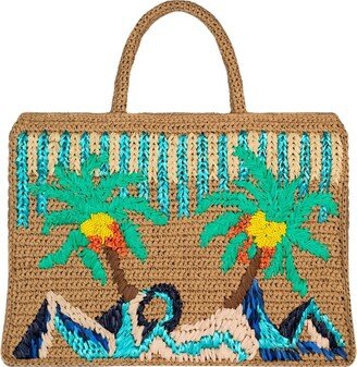 Amour Et Naturel Palms Bag