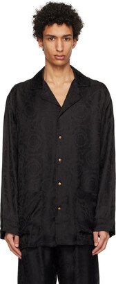 Black Barocco Pyjama Shirt