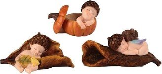 Q-Max 3-Piece Lovely Acorn Fairy Baby Sleeping 3