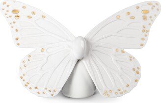 Collectible Figurine, White Butterfly