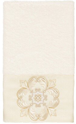 Alyssa Embellished Hand Towel - Cream