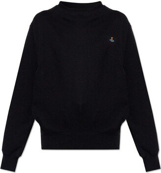 Orb Embroidered Crewneck Sweatshirt