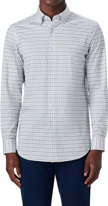 OoohCotton® Check Button-Up Shirt