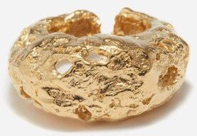 Paola Sighinolfi Galia 18kt Gold-plated Ring