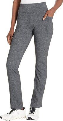 GO WALK High Waisted Joy Pants (Charcoal Gray) Women's Clothing