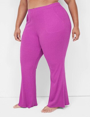 Rib Flare Lounge Pant