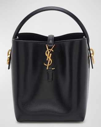 Le 37 Small Leather Bucket Bag-AA