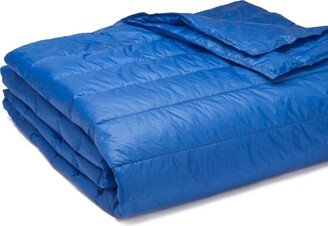 Epoch Hometex Inc Puff Packable Down Alternative Indoor/Outdoor Water Resistant Blanket with Extra Strong Nylon Cover, Full/Queen