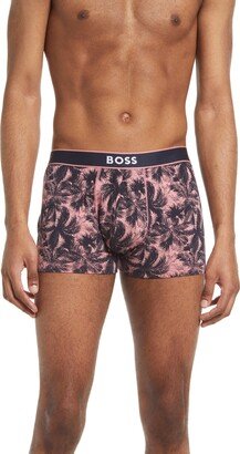 Tropical Print Stretch Trunks