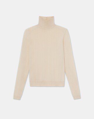 Petite Fine Gauge Cashmere Stand Collar Sweater