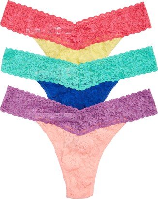 Confetti Original Rise Thongs - Pack of 3