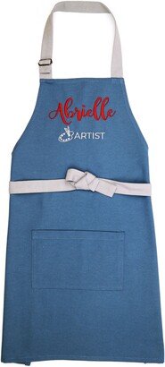 Painting Apron Personalized Artist For Kids Art Women Or Men Smock Paint Party Birthday Gitf