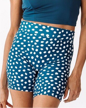 Lime Ricki Swimwear Lime Ricki Women's Indigo Dot Bike Short XXS