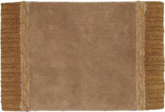 Braided Medallion Rug 20X30 - Gold