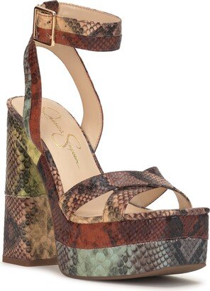 Beasley Ankle Strap Platform Sandal