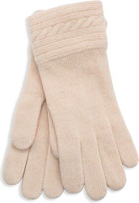 Cable Knit Cashmere Gloves