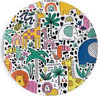 Salad Plates: Safari Fun - Multi Salad Plate, Multicolor