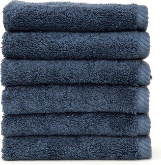 Linum Home Soft Twist 6-Pc. Washcloth Set