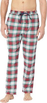 Pinedrop Plaid Lounge Pants (Charleston Red) Men's Pajama