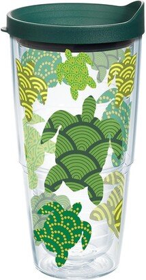 Tervis Turtle Pattern Made in Usa Double Walled Insulated Tumbler Travel Cup Keeps Drinks Cold & Hot, 24oz, Classic