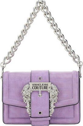 Baroque-Buckle Chain-Linked Crossbody Bag