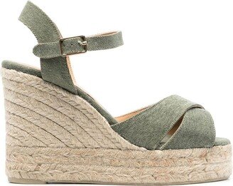 Blaudell espadrille wedge 110mm sandals