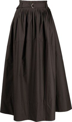 Soho cotton maxi skirt