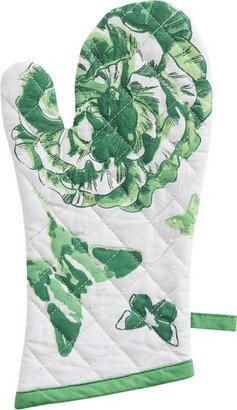 Park Designs Patricia Heaton Home Green Florals And Flitters Floral Oven Mitt