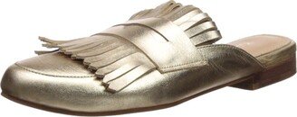 Women's Lucca Fringe Loafer Mule Slide Shoe Flat