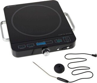 Curtis Stone 1800-Watt Induction Cooker Model 679-723 Refurbished Black