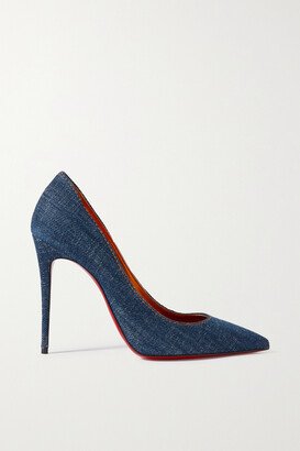 Kate 100 Denim Pumps - Blue