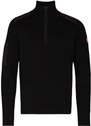 Stormont quarter-zip jumper