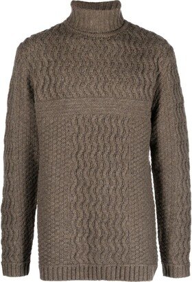 Bylur cable-knit jumper