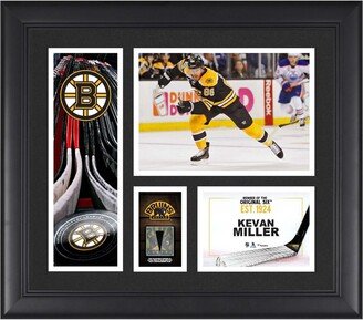 Fanatics Authentic Kevan Miller Boston Bruins Framed 15 x 17 Player Collage with a Piece of Game-Used Puck