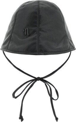 Faux Leather Hat