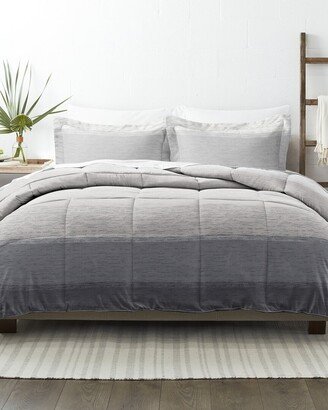 Premium Ultra Soft Gray Ombre Down-Alternative Comforter