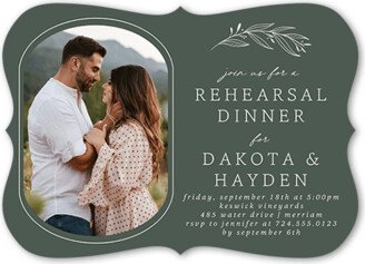 Rehearsal Dinner Invitations: Artful Arches Rehearsal Dinner Invitation, Beige, 5X7, Matte, Signature Smooth Cardstock, Bracket