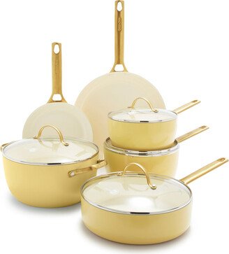 Reserve Colors Nonstick 10-Piece Cookware Set