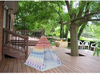 8' Feet Super Large Teepee Kid's Play Tent for indoor and outdoor - 1pc