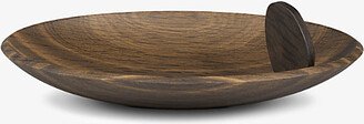 Kelly Behun Leaf Wood Oval Bowl 30cm