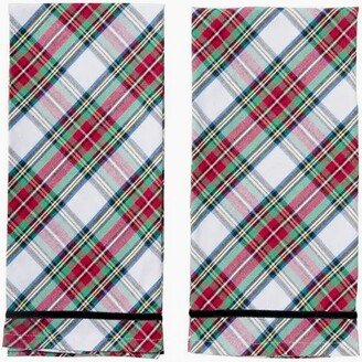 Stewart Tartan Kitchen Towel Set Of 2