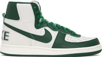 Green & Off-White Terminator High Sneakers