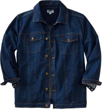 Liberty Blues Men's Big & Tall ™ Denim Jacket - Tall - 4XL, Stonewash Blue