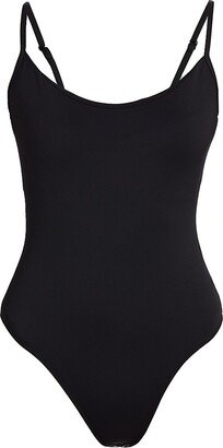 Scuba Scoopneck Jersey Bodysuit