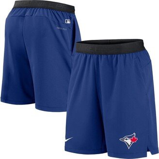 Men's Royal Toronto Blue Jays Authentic Collection Flex Vent Max Performance Shorts