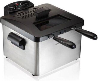 3qt Double Deep Fryer 35036