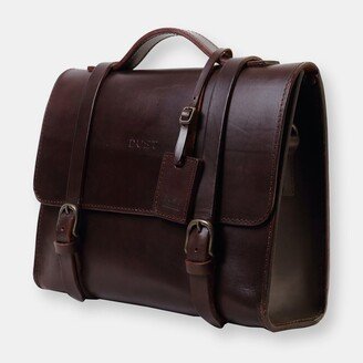 THE DUST COMPANY Mod 125 Briefcase in Cuoio Havana